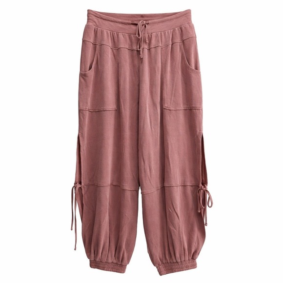 FP Movement by Free People Pants - FP Movement Harem Jogger Pants Women Small Mauve Excellent Relaxed Fit